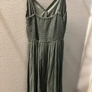 NWOT Maurices army green lace dress size XS